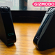 Nima has two allergen sensors. One for gluten (teal), and one for peanuts (purple).